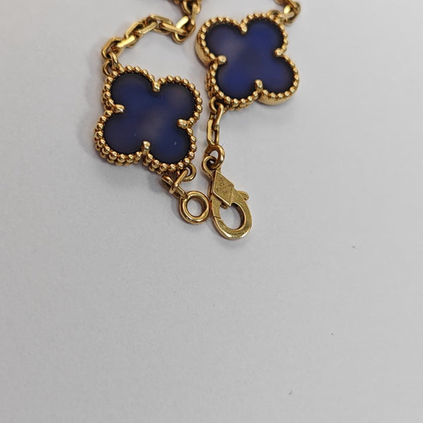 Vintage Alhambra 18k Gold Bracelet