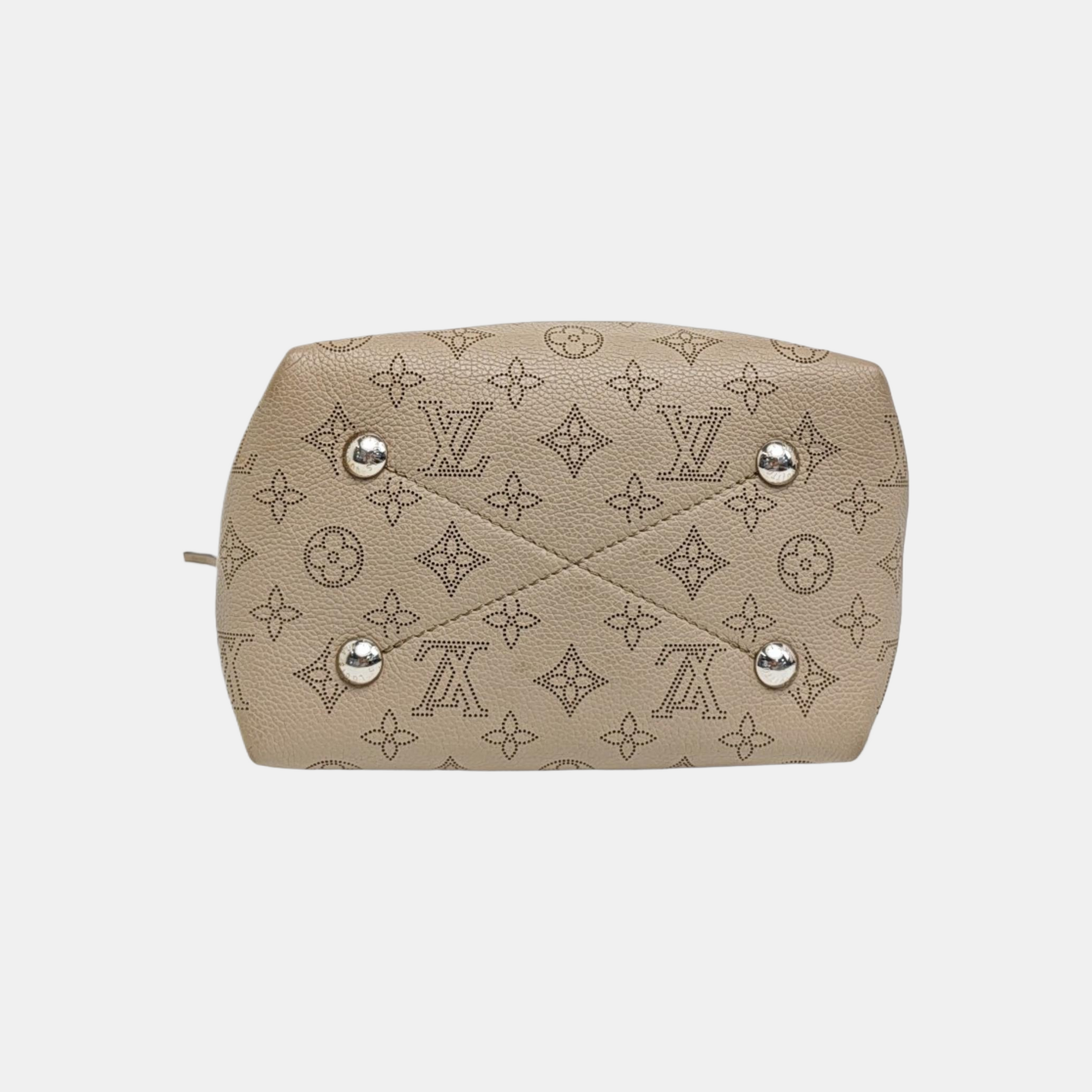BELLA Monogram Calfskin Gray