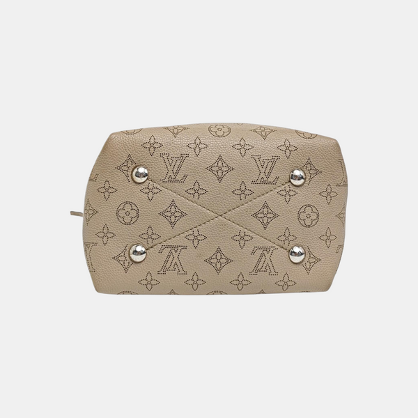 BELLA Monogram Calfskin Gray