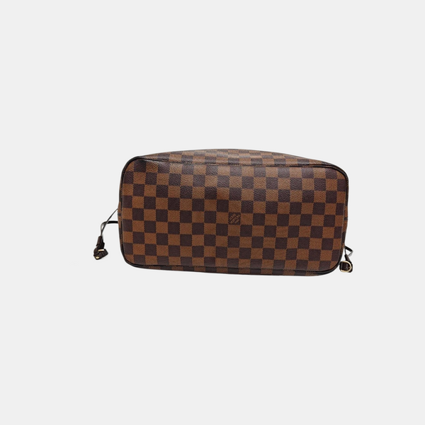 NEVERFULL MM Damier Ebene Coated Canvas Brown