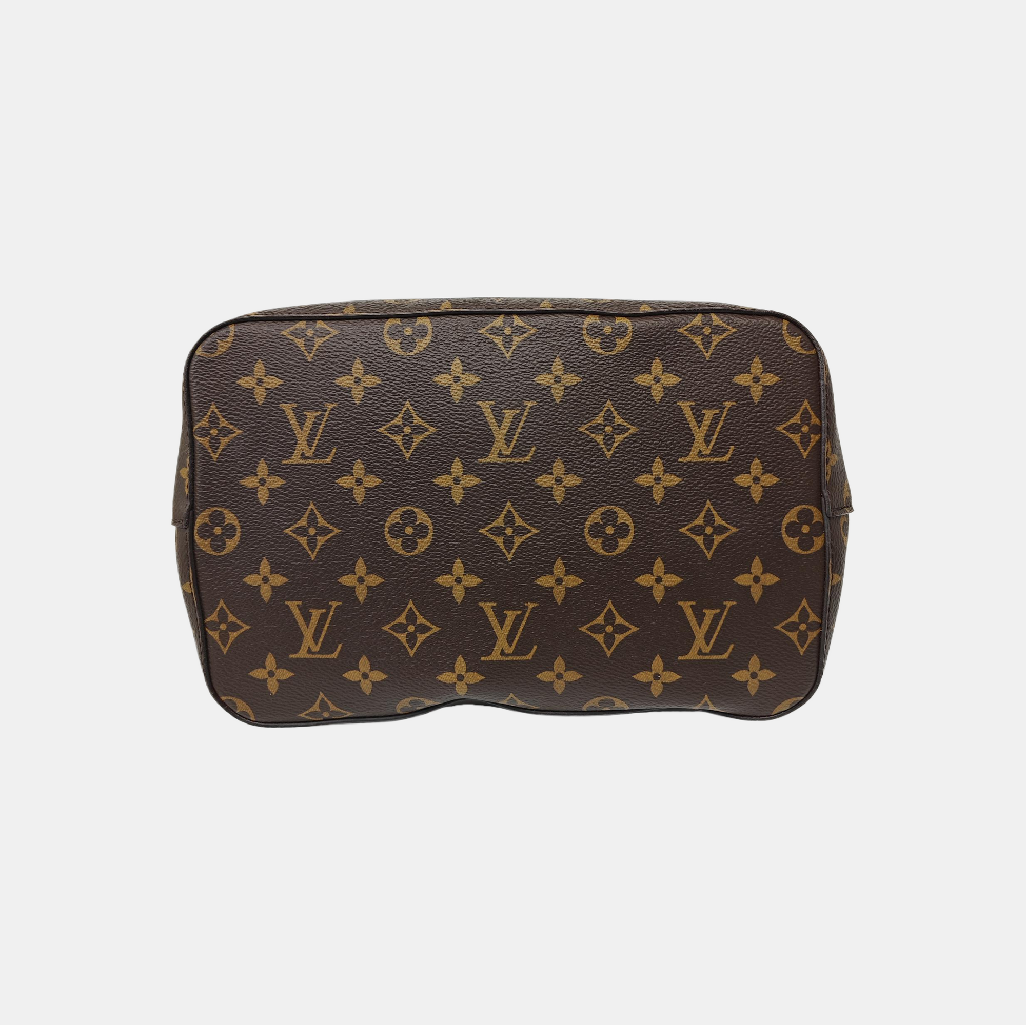 NÉONOÉ MM Monogram Coated Canvas Brown