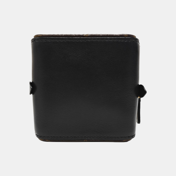Monogram Coated Canvas Shoulder Bag Brown
