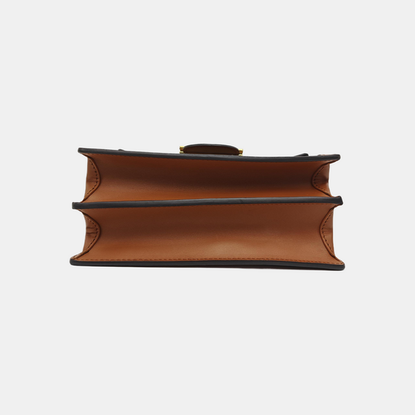 DAUPHINE MM Monogram Coated Canvas Brown