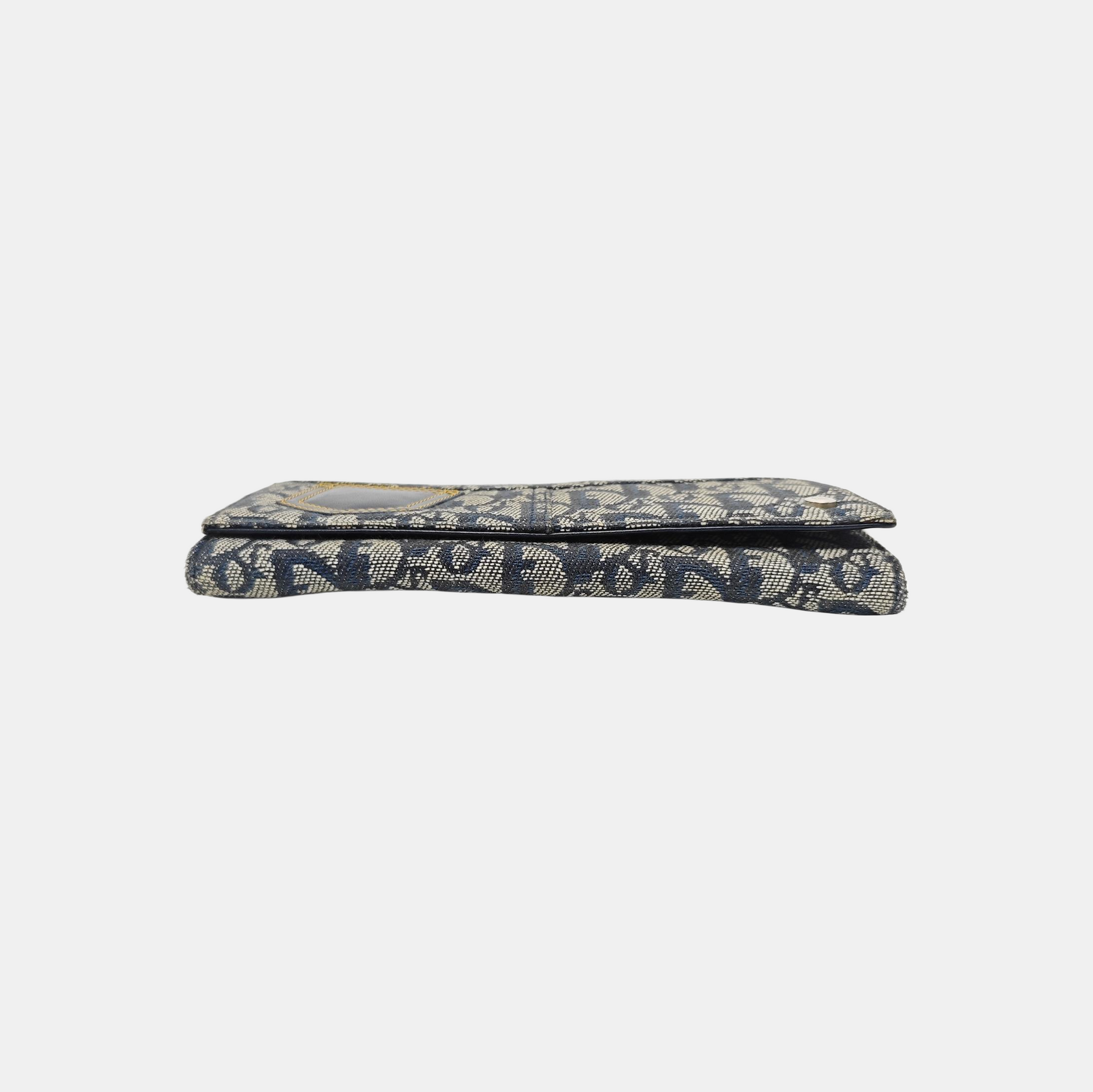 Oblique Canvas Wallet Blue