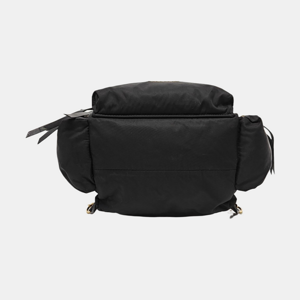 The Rucksack Medium Nylon Black