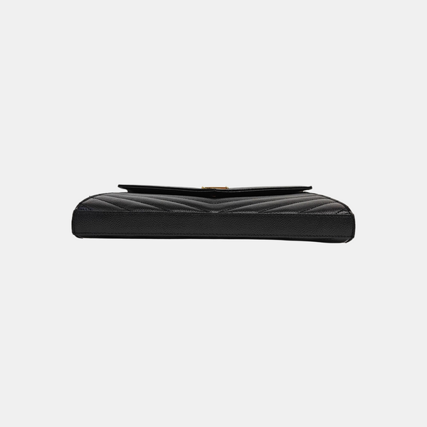 MONOGRAM Medium Chevron Calfskin Black