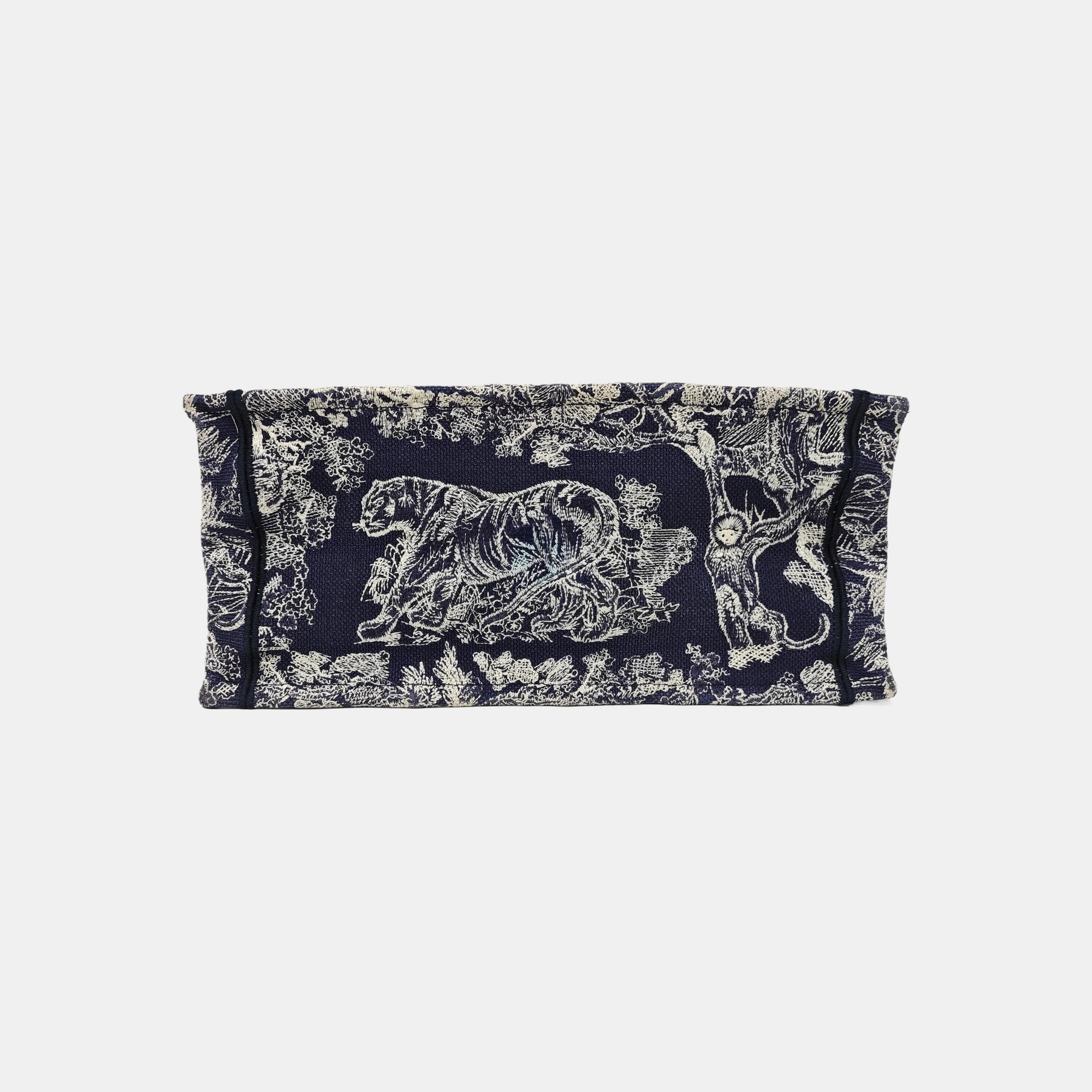 Book Tote Medium Canvas Blue