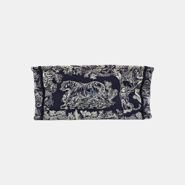 Book Tote Medium Canvas Blue