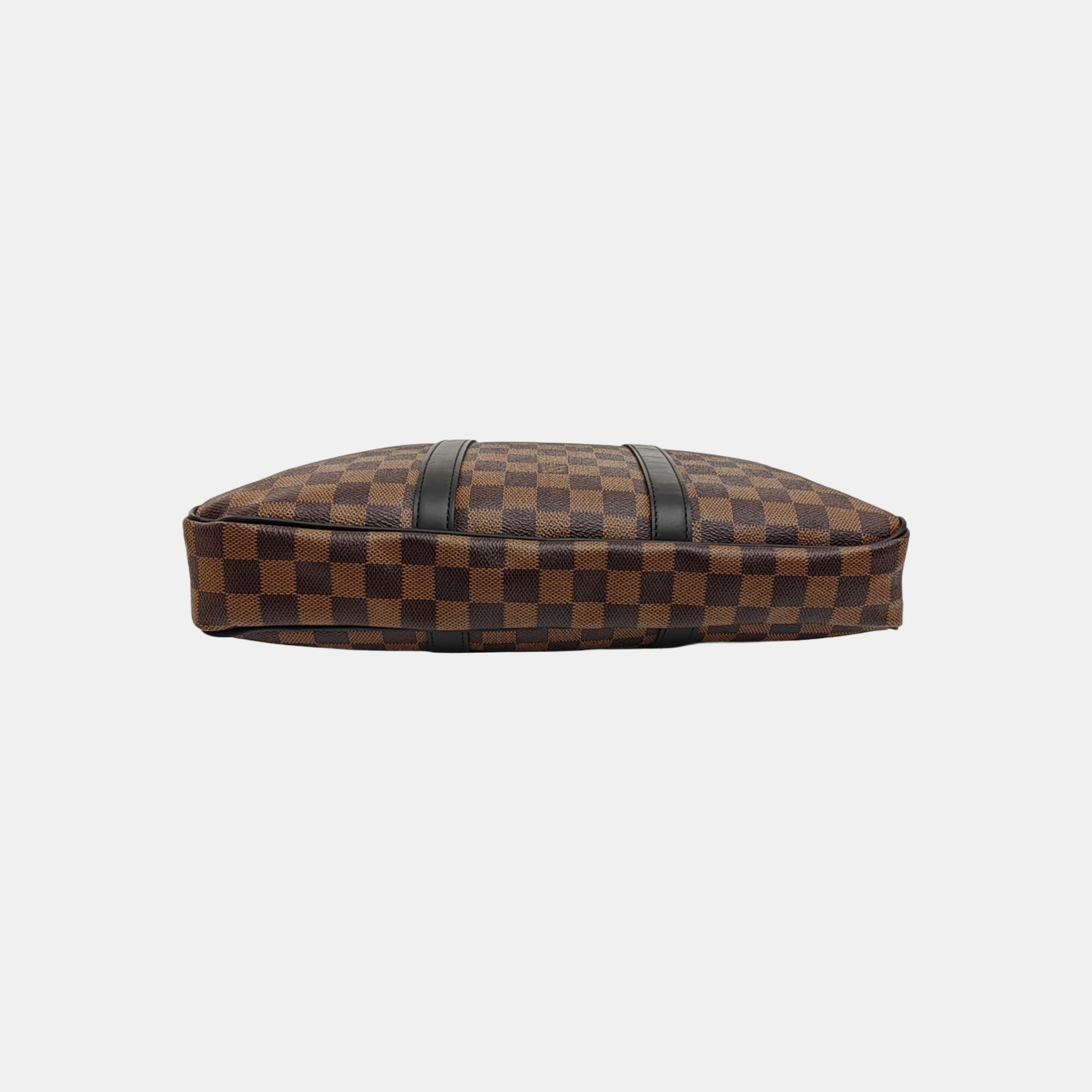 PORTE-DOCUMENTS PM Damier Ebene Coated Canvas Brown