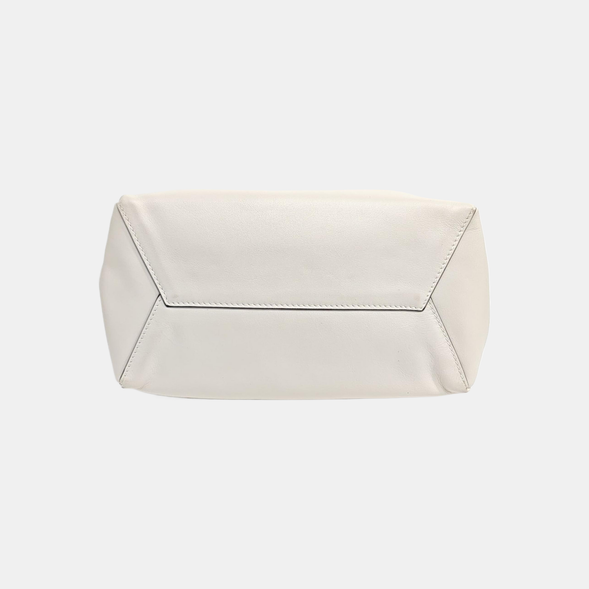 IVY Small Calfskin White