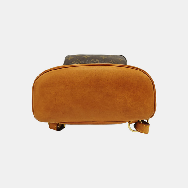 MONTSOURIS MM Monogram Coated Canvas Brown