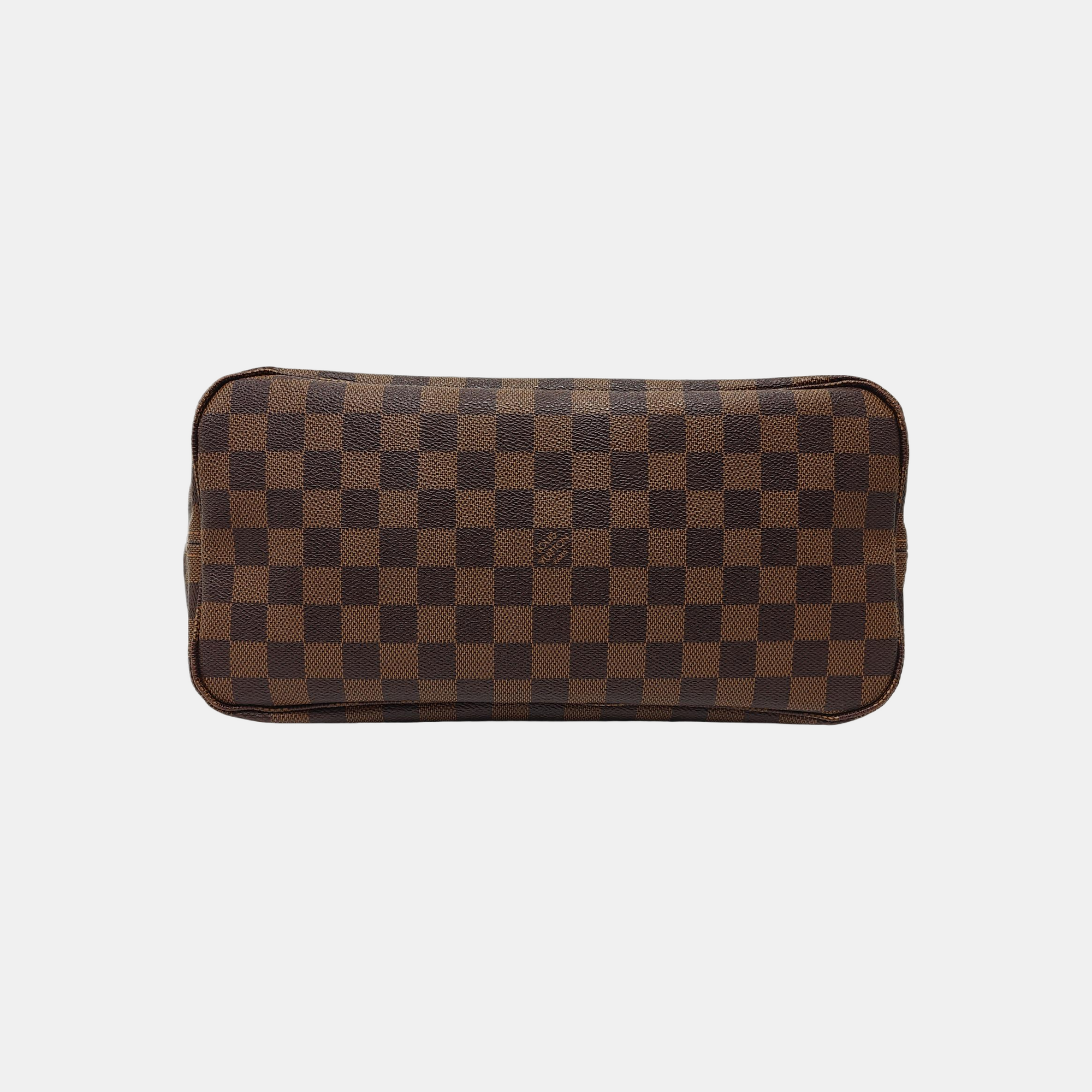 NEVERFULL MM Damier Ebene Coated Canvas Brown
