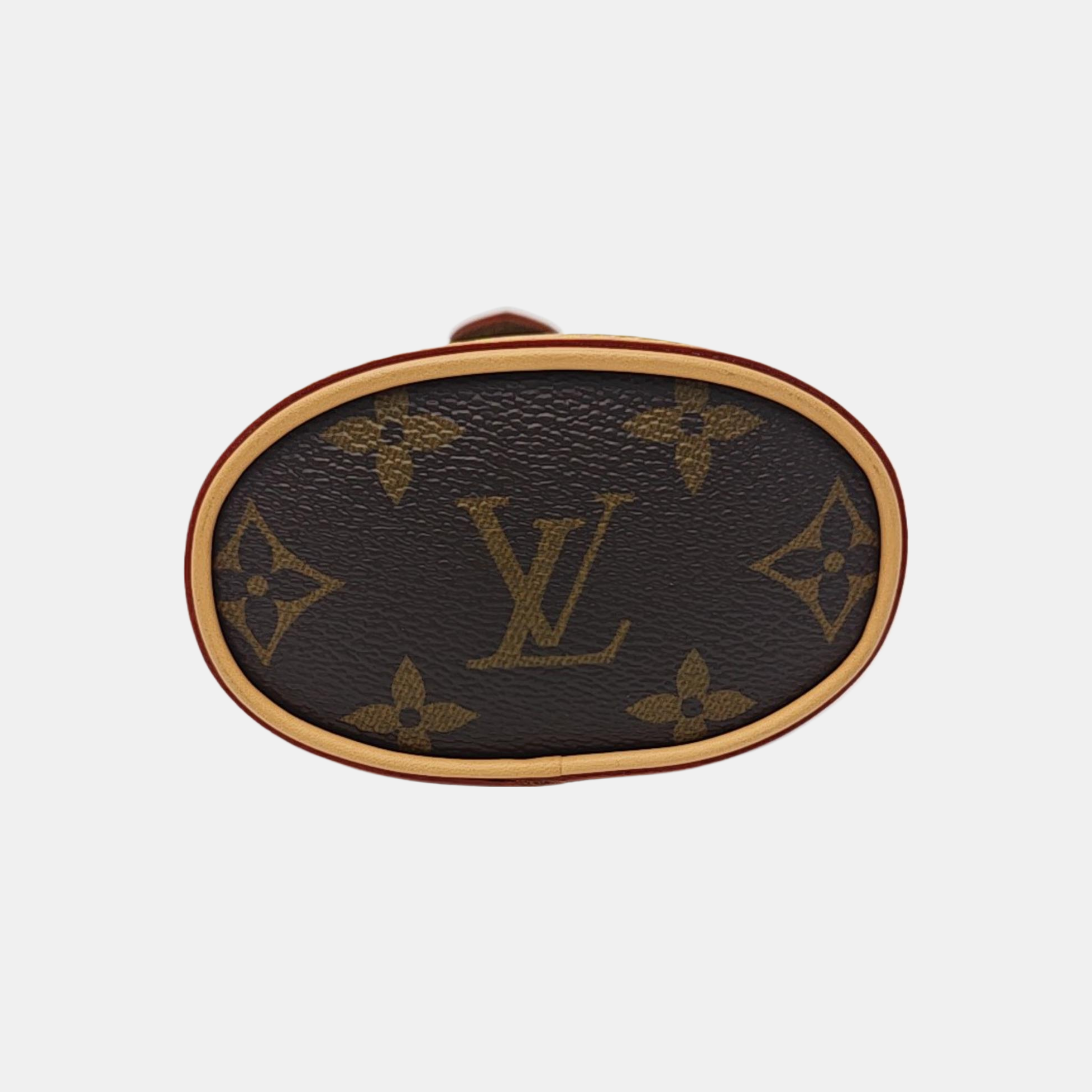 FOLD ME Monogram Coated Canvas Brown