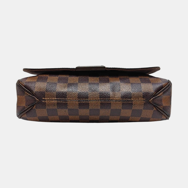 BROOKLYN Damier Ebene Coated Canvas Brown