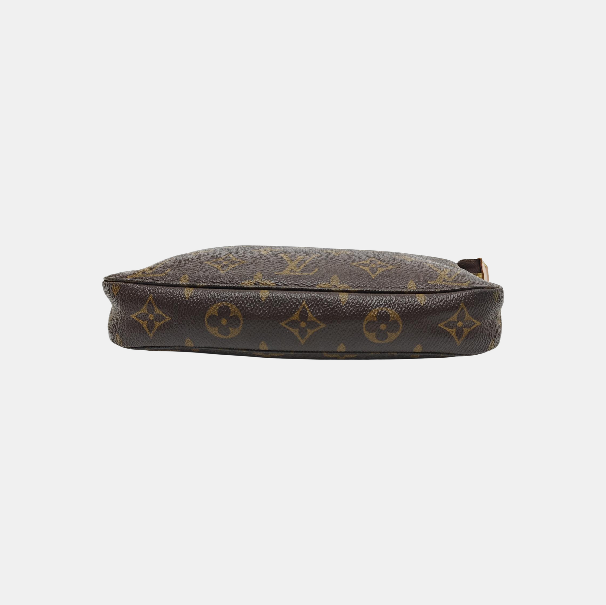 ACCESSOIRES Monogram Coated Canvas Brown
