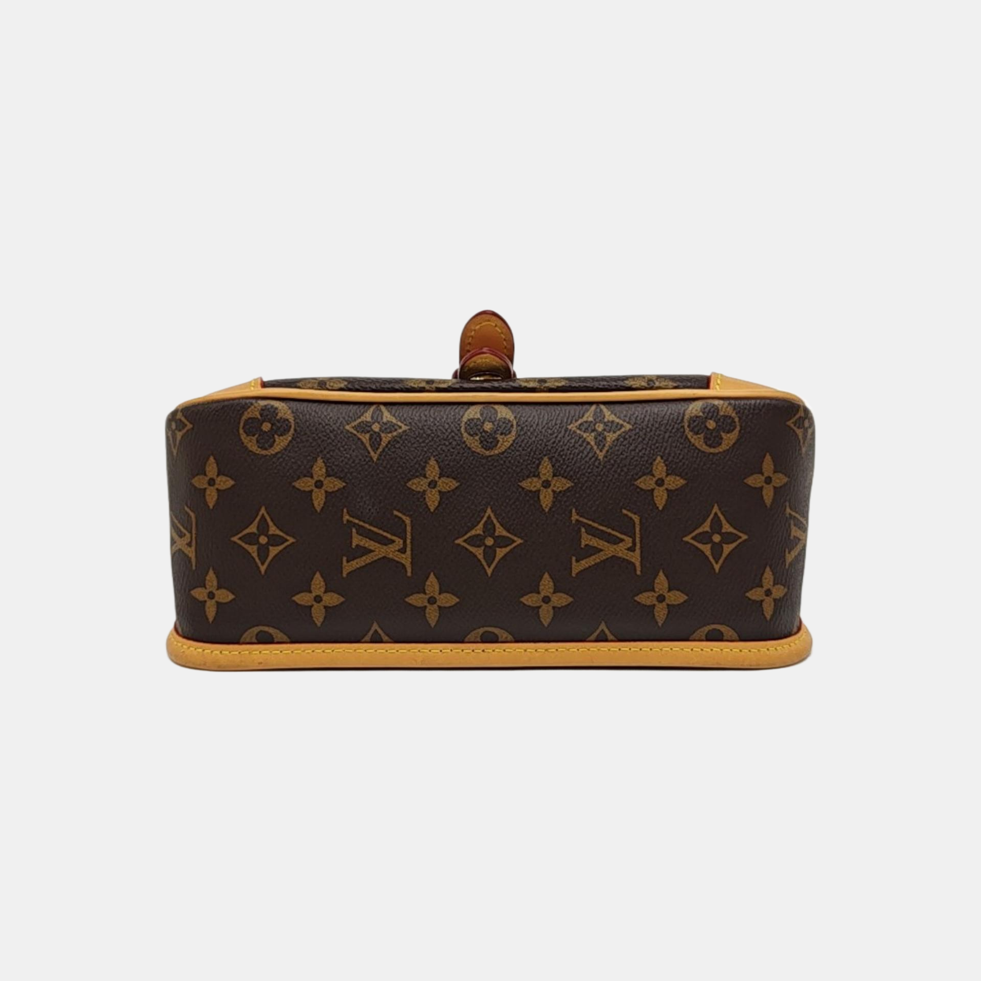 DIANE Monogram Coated Canvas Brown
