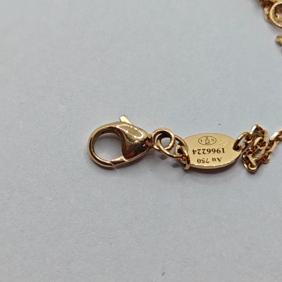 Jeux De Liens 18k Rose Gold Necklace