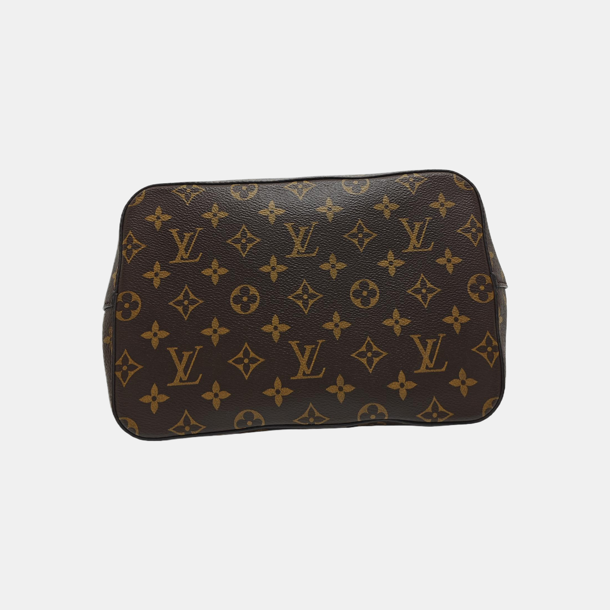 NÉONOÉ MM Monogram Coated Canvas Brown
