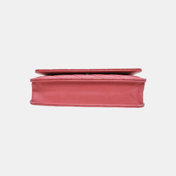 WOC Quilted Lambskin Pink