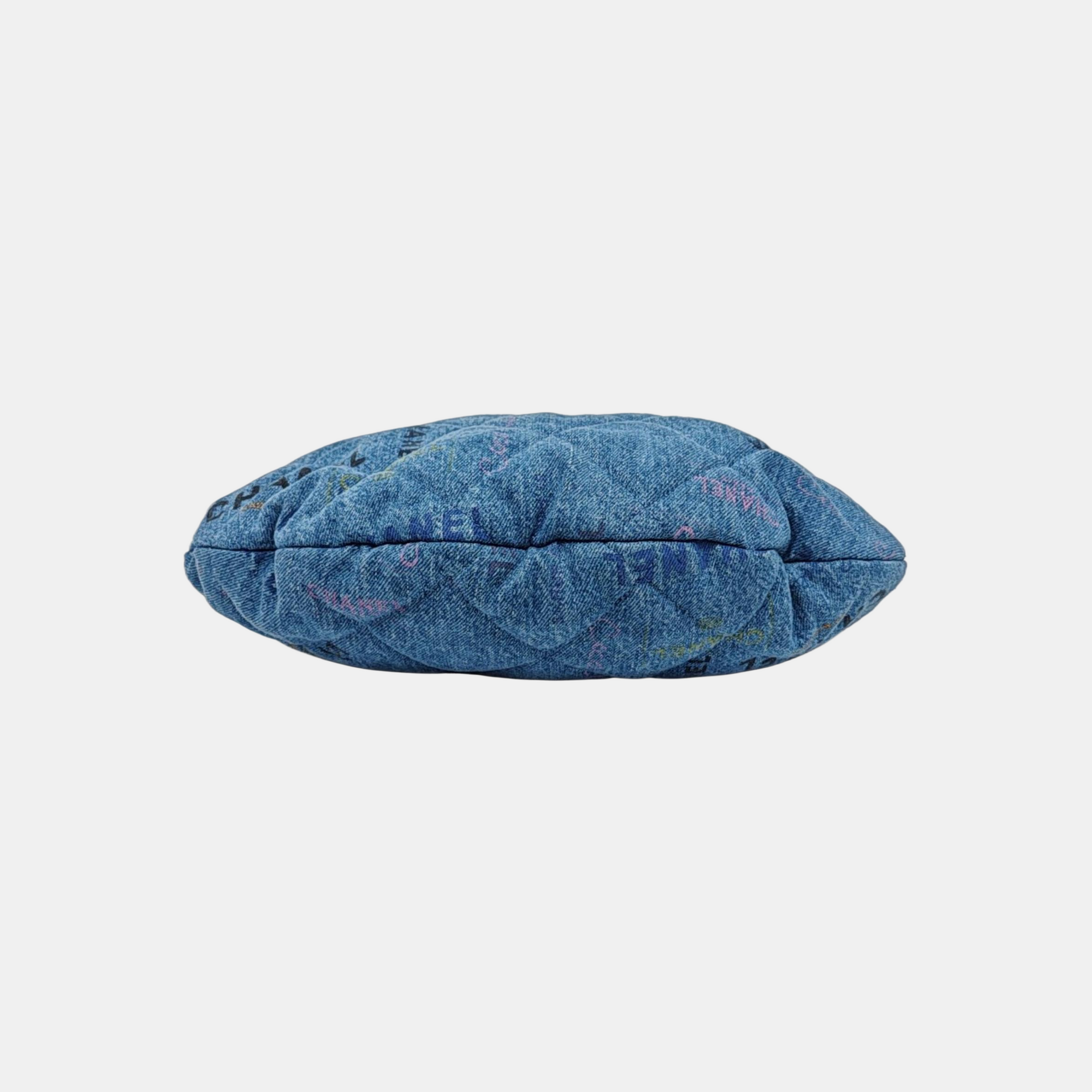 Quilted Fabric Blue