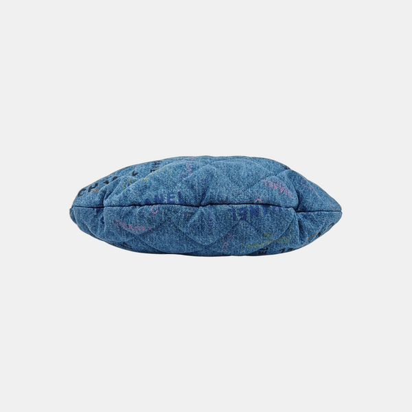 Quilted Fabric Blue