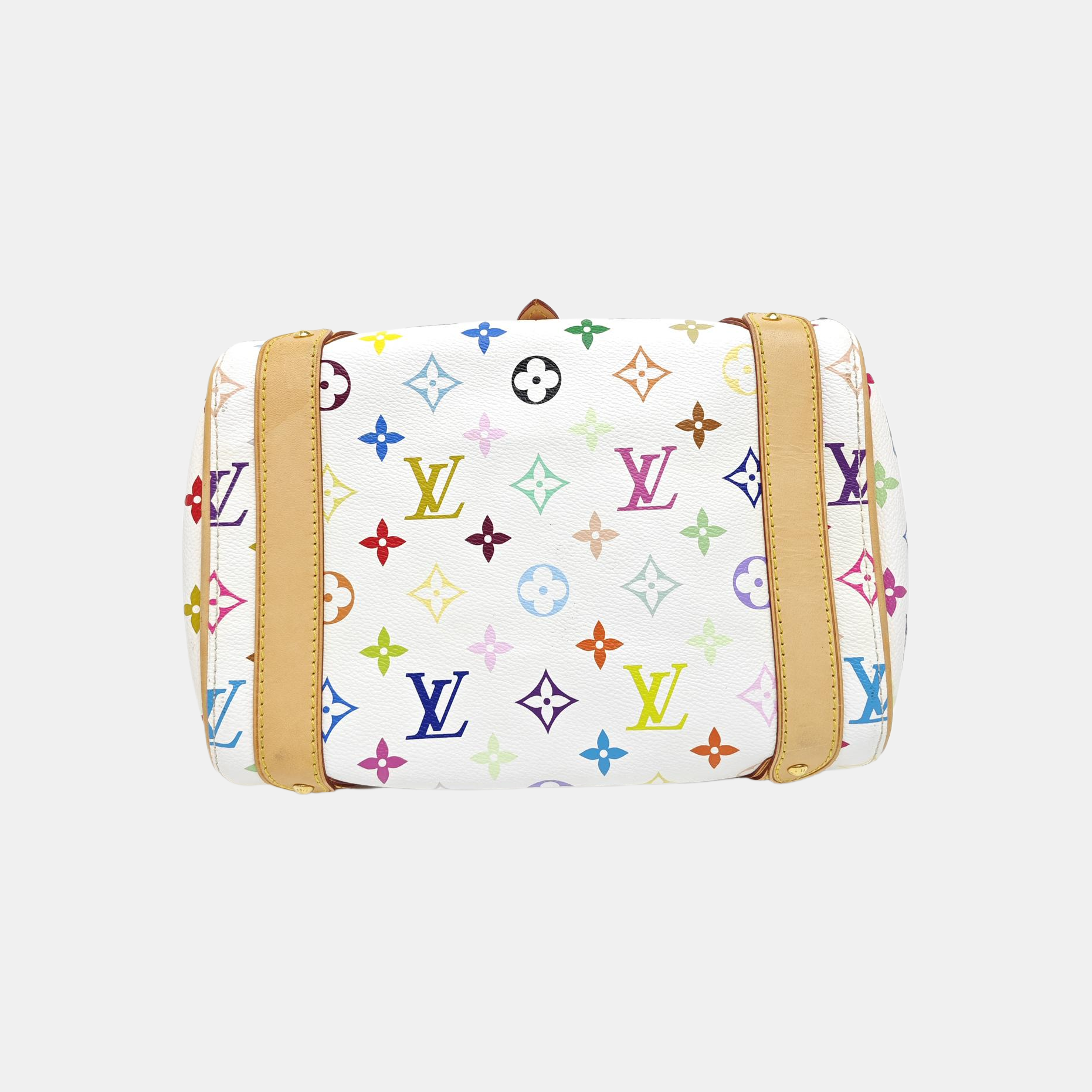LV × TM PRISCILLA Monogram Coated Canvas White