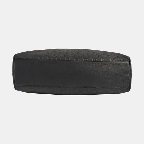 GG Imprime Monogram Calfskin Black