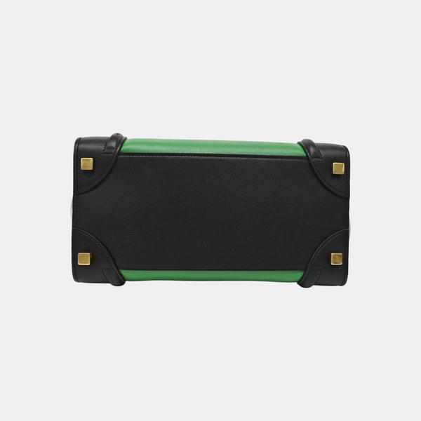 LUGGAGE Micro Calfskin Green