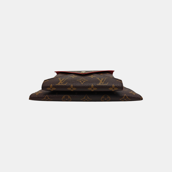 KIRIGAMI Monogram Coated Canvas Brown