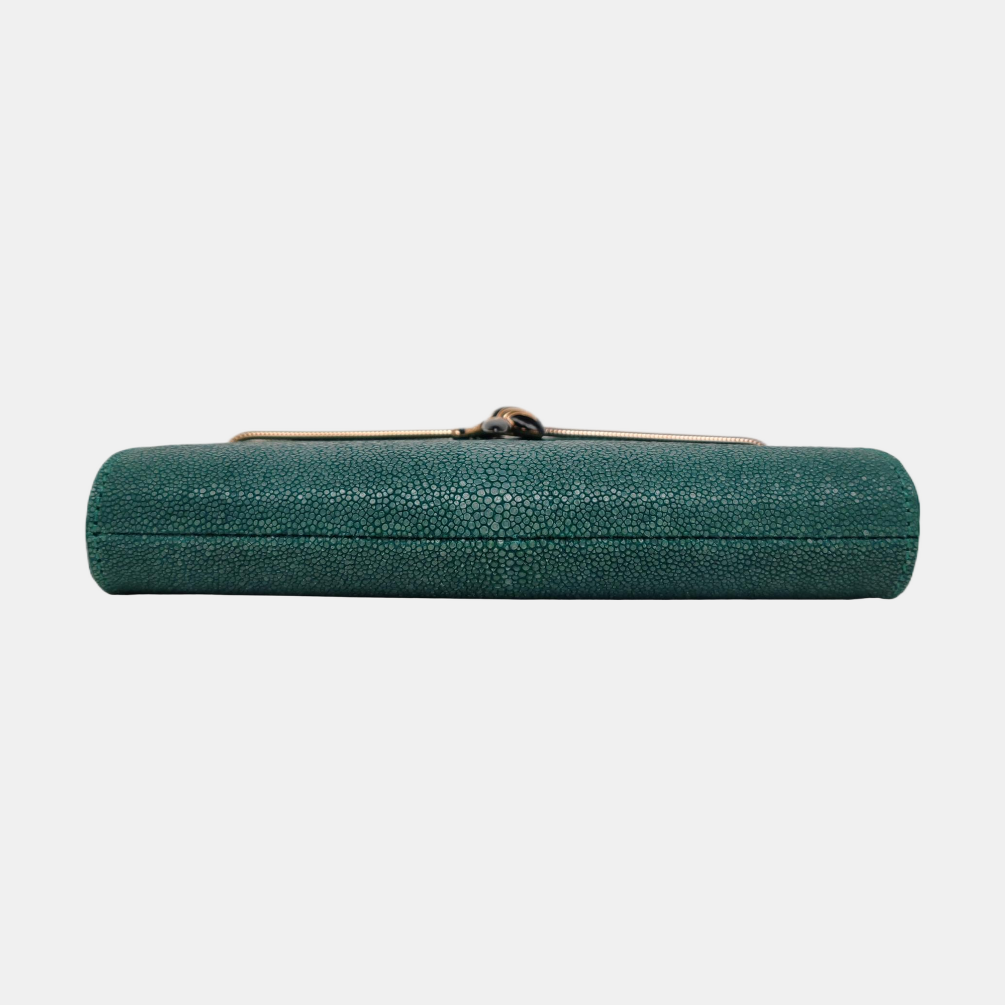 Stingray Leather Green