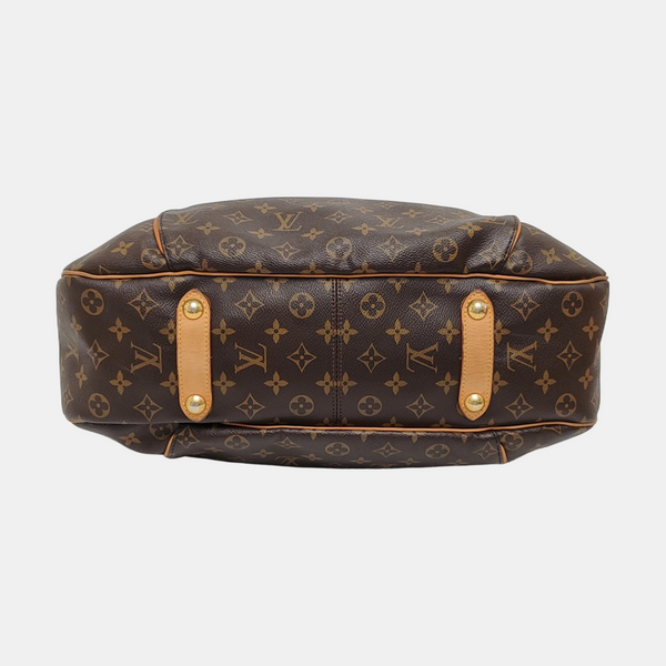 GALLIERA GM Monogram Coated Canvas Brown
