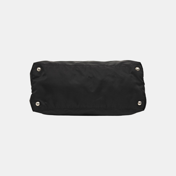 Nylon Shoulder Bag Black
