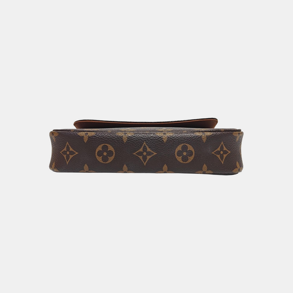 IVY Monogram Coated Canvas Brown