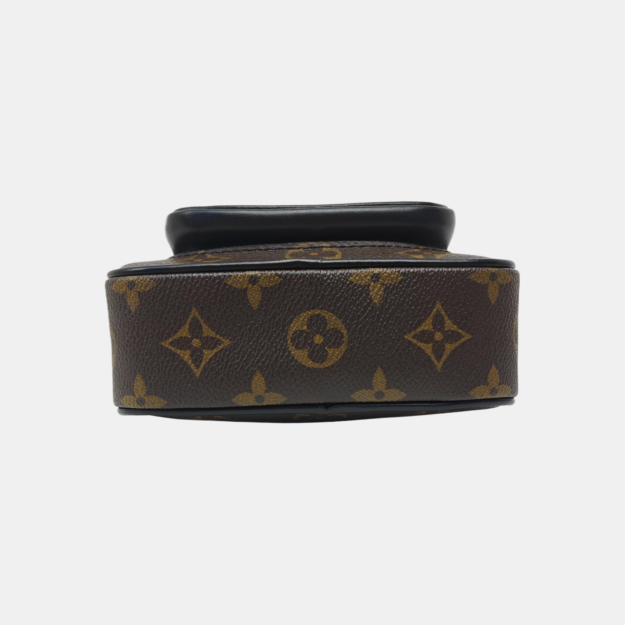 CHRISTOPHER Monogram Coated Canvas Brown