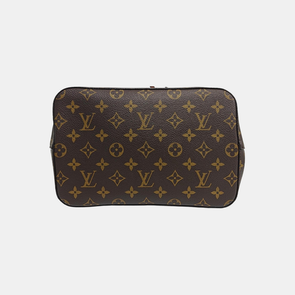 NÉONOÉ MM Monogram Coated Canvas Brown