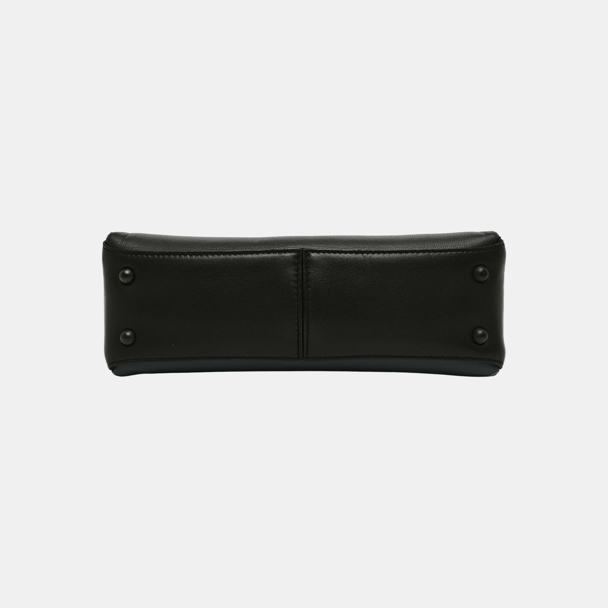 Piazza Calfskin Black