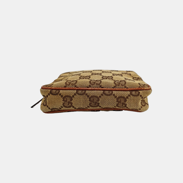 Monogram Canvas Shoulder Bag Beige