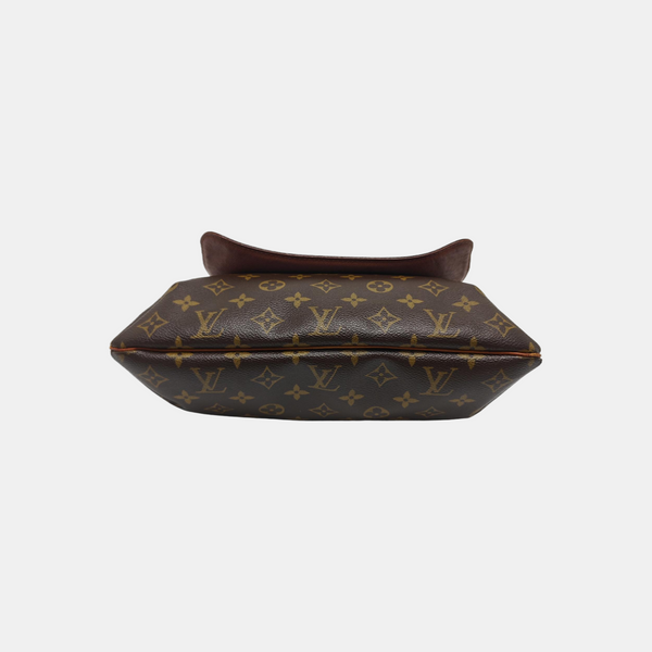 MUSETTE TANGO Monogram Coated Canvas Brown
