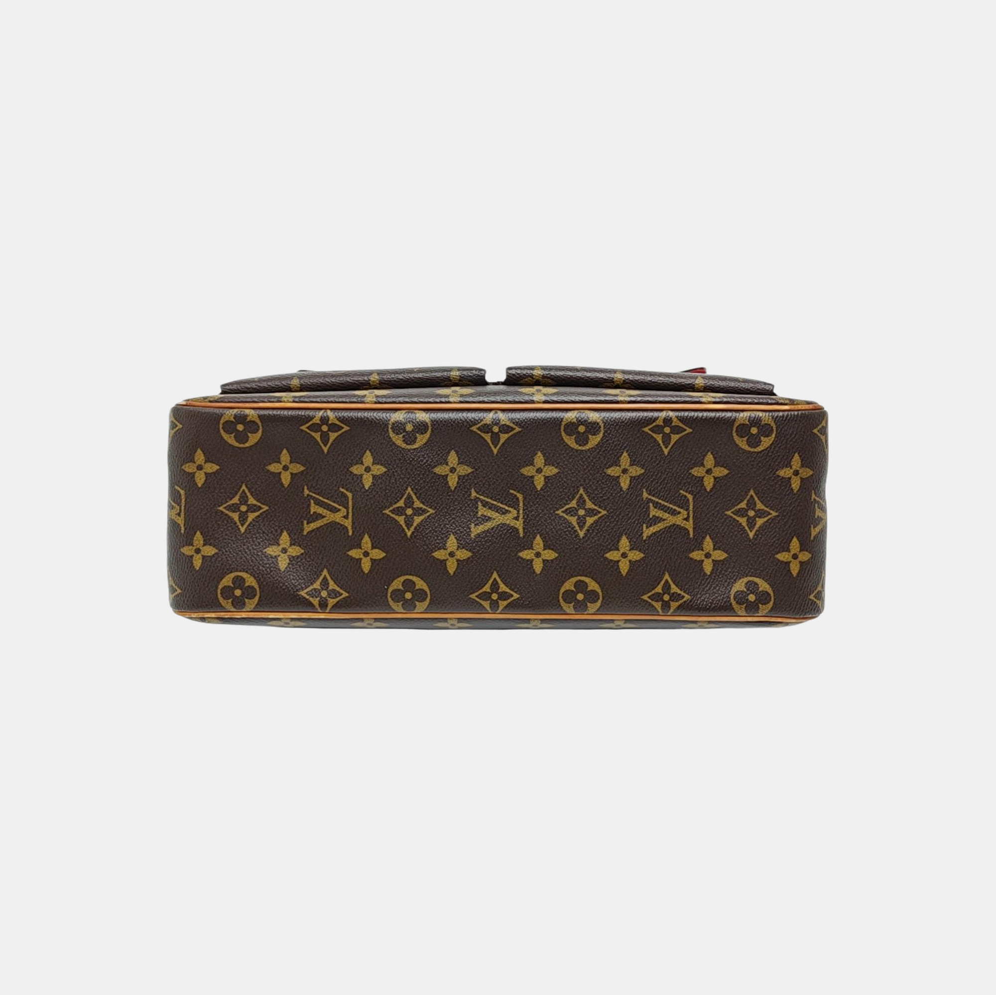 VIVA CITE Monogram Coated Canvas Brown