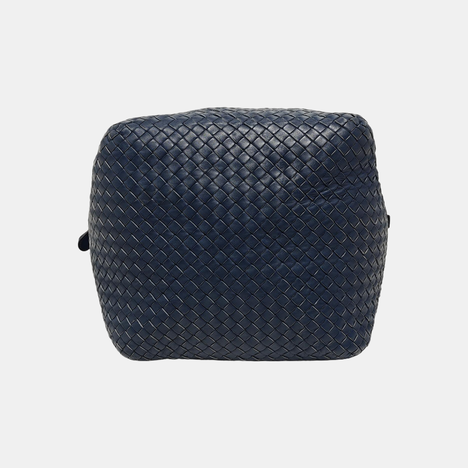 Calfskin Shoulder Bag Blue