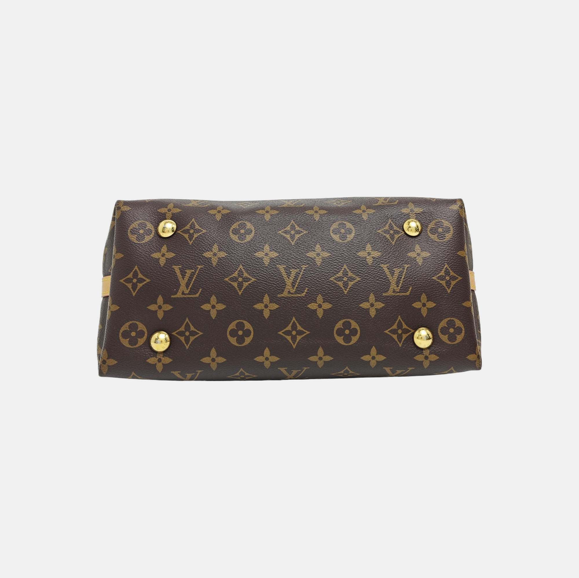 CARRYALL PM Monogram Coated Canvas Brown