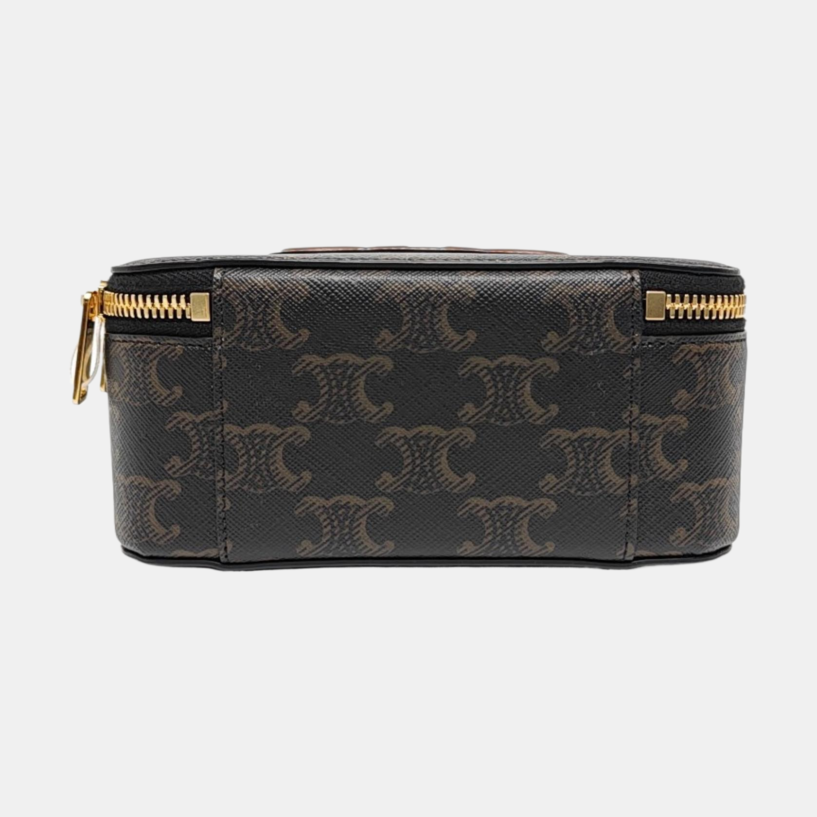 Authenticated pre-owned  TRIOMPHE Quilted Coated Canvas Black - Shoulder Bag at Looply