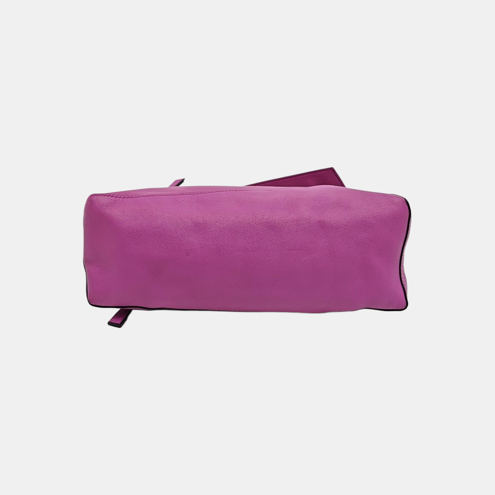 Authenticated pre-owned  Puzzle Hobo Calfskin Purple - Top Handle Bag at Looply
