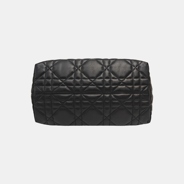 Toujours Medium Cannage Calfskin Black