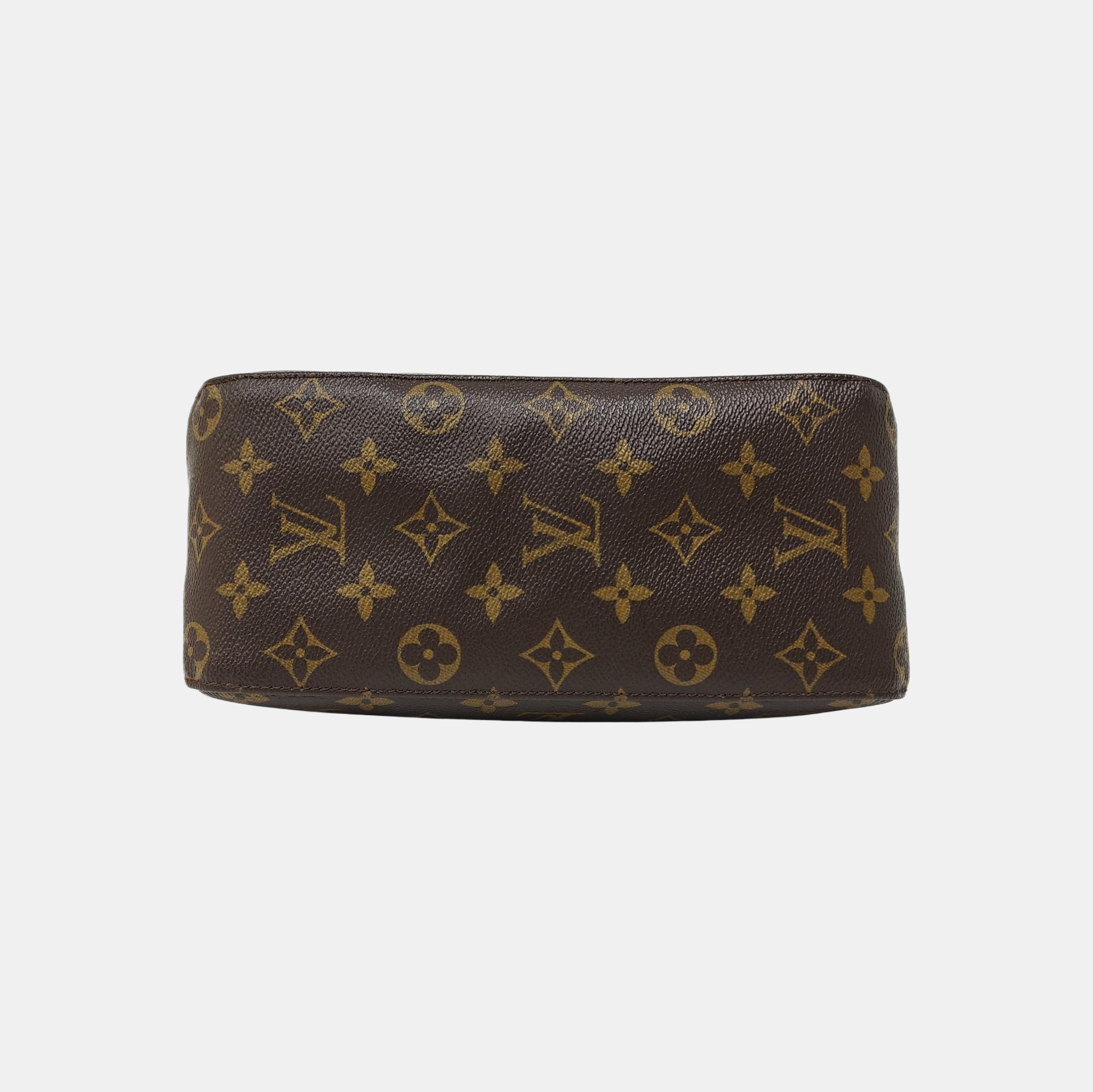 LOOPING MM Monogram Coated Canvas Brown