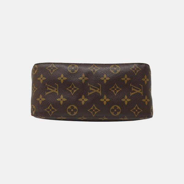 LOOPING MM Monogram Coated Canvas Brown