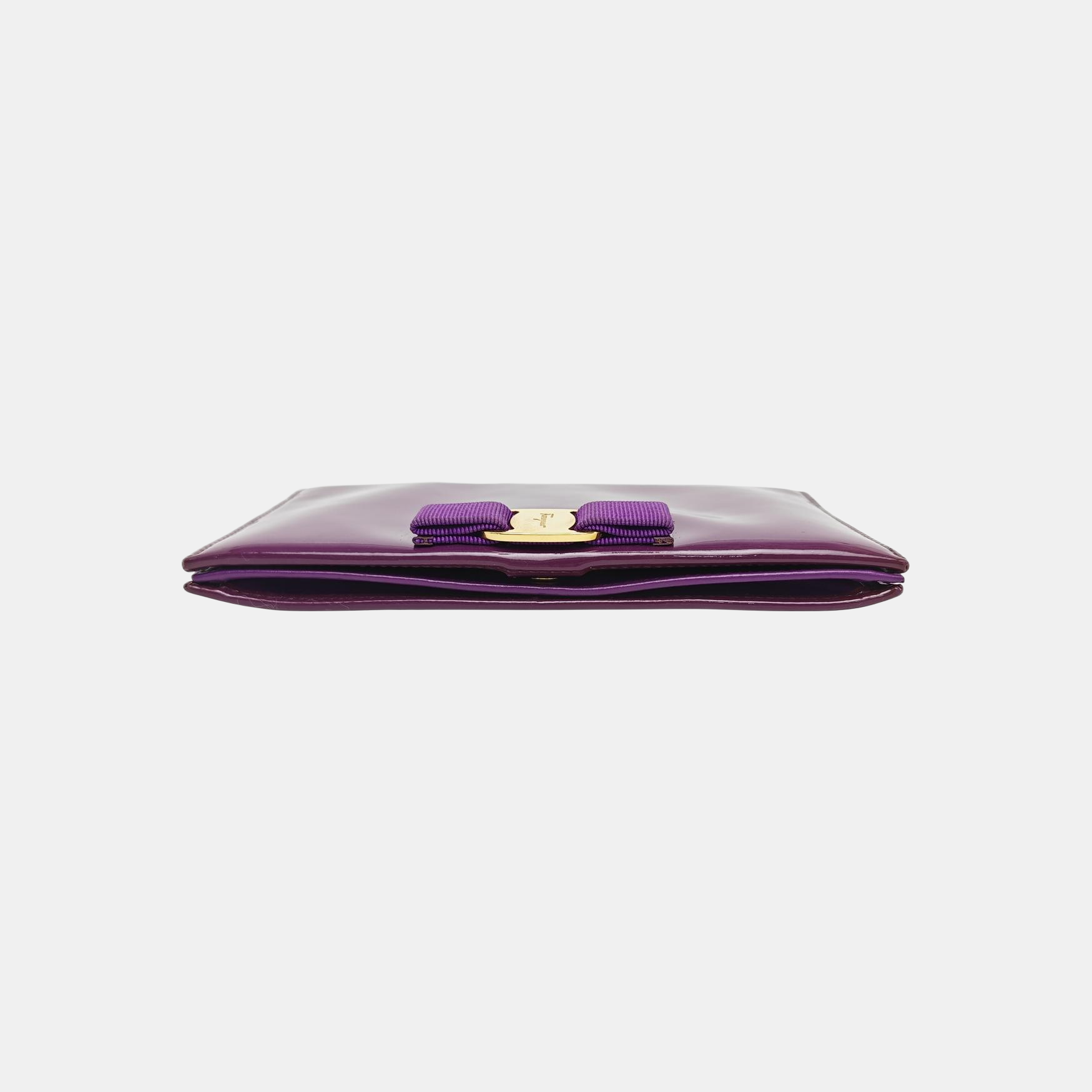 Calfskin Shoulder Bag Purple