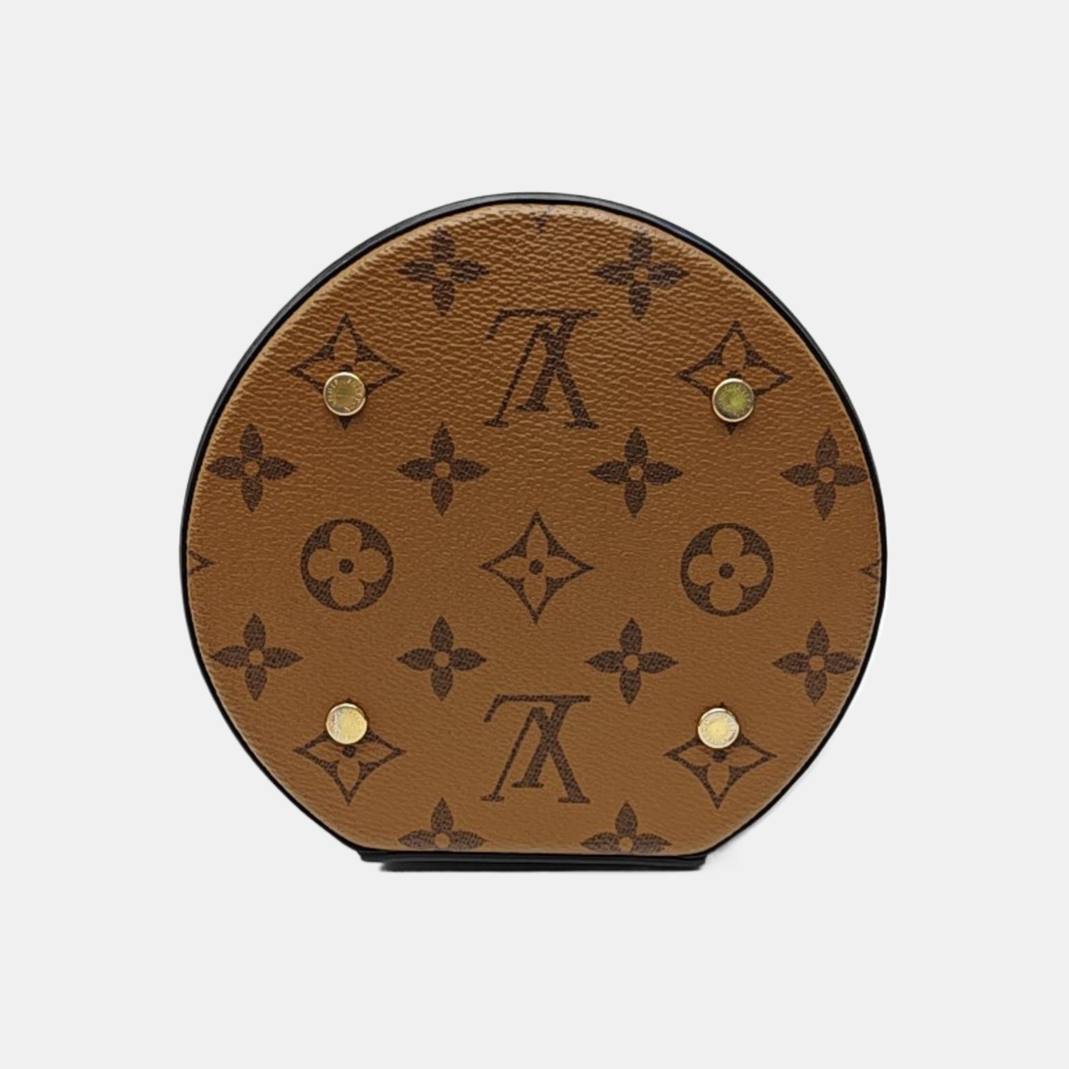 CANNES PM Monogram Coated Canvas Brown