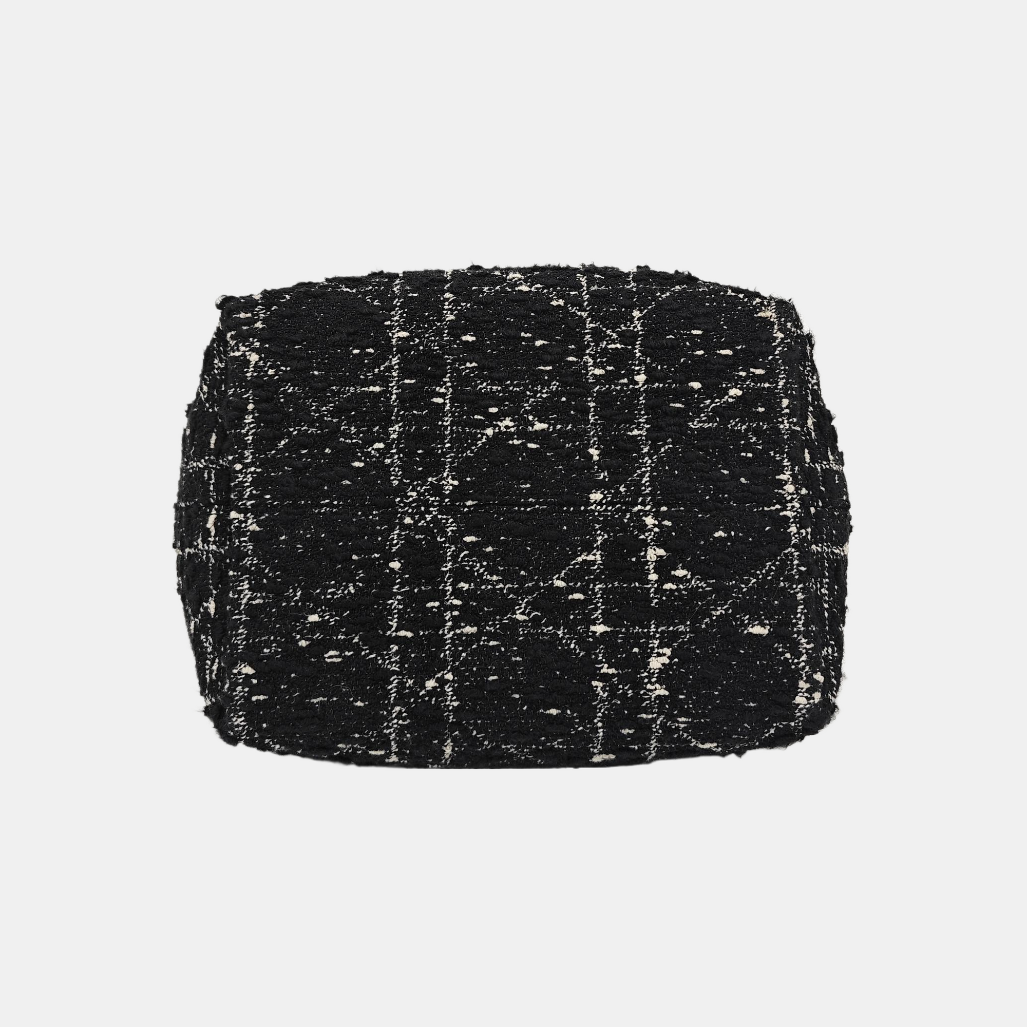 Toujours Small Cannage Wool Black