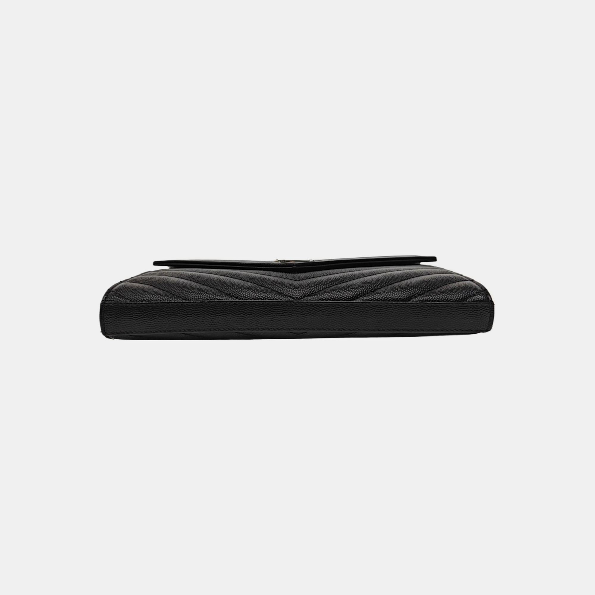 MONOGRAM Medium Chevron Calfskin Black